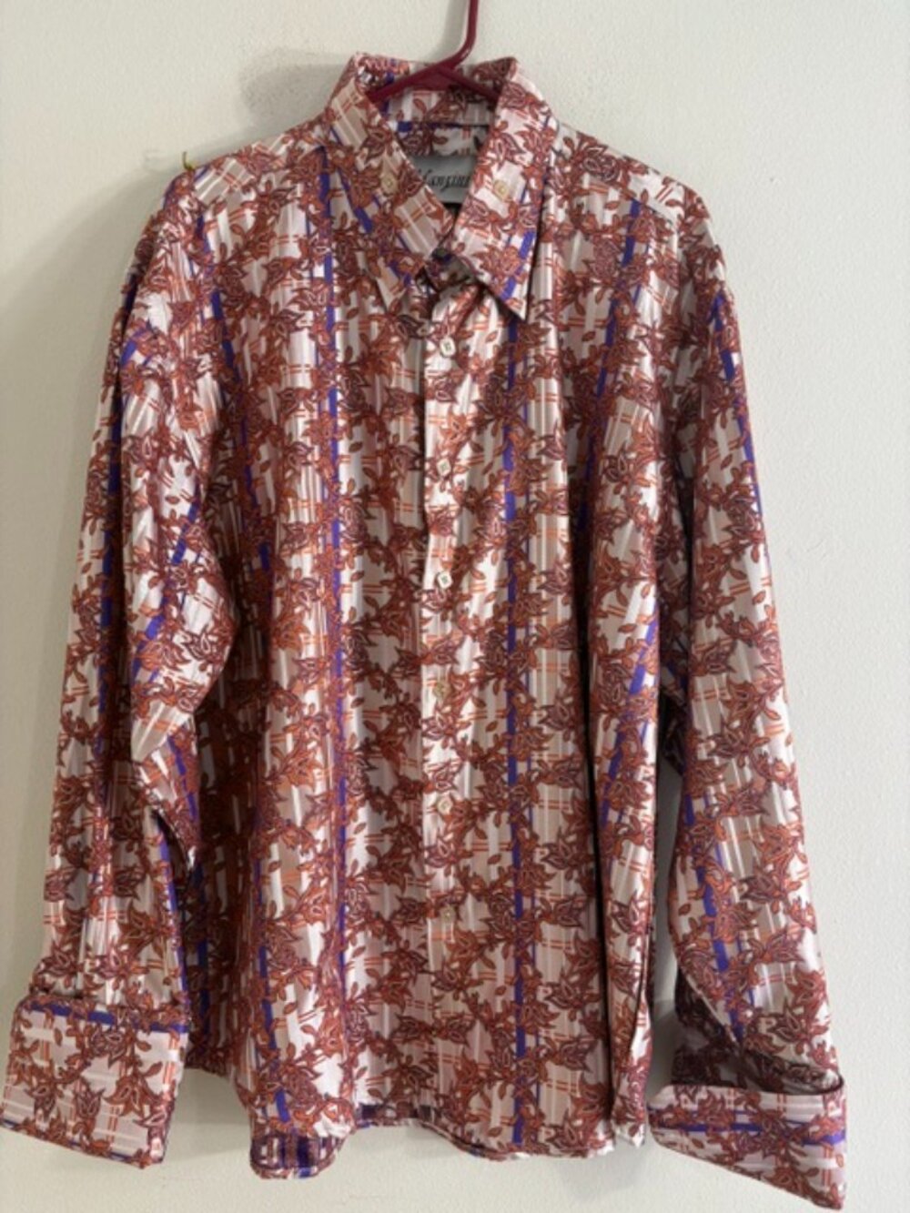 ✨ STUNNING statement fashion dress shirt from Manzini Imports! ✨